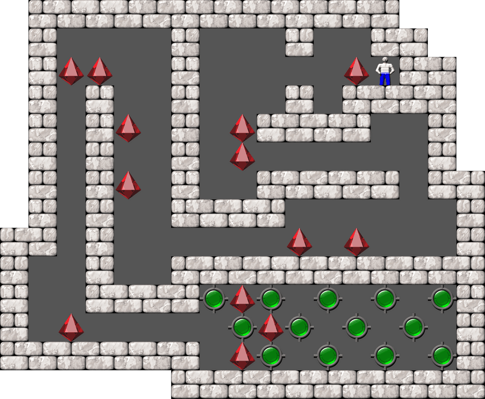 Sokoban Master Head level 7